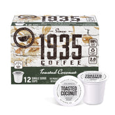 1935 Toasted Coconut 12ct Flavored Single Serve Cups